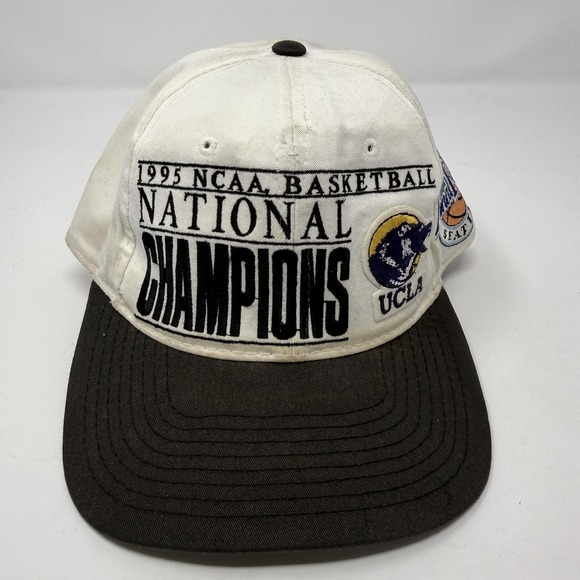 Vintage UCLA Bruins Hat Cap Snapback NCAA Basketball 1995 National Champions